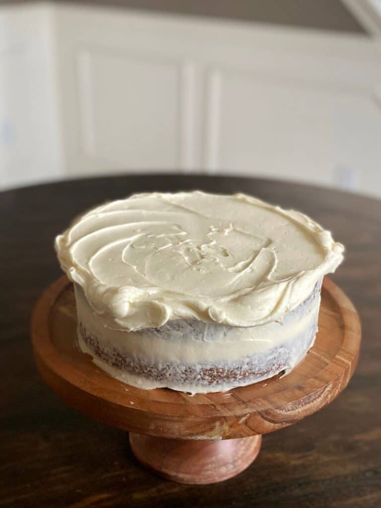 frosting carrot cake how to