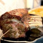 finished pork rib roast
